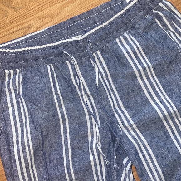 Linen wide leg pants - Picture 3 of 4